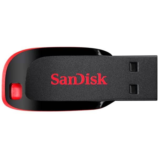 Pendrive SanDisk Cruzer Blade 32GB preto