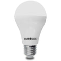 Lâmpada LED Ourolux 9W com sensor de presença