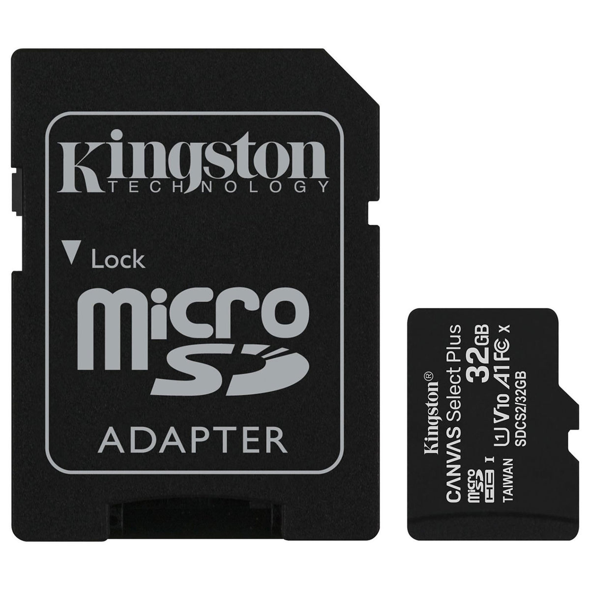 Cartão microSD Kingston Canvas Select Plus 32GB com adaptador